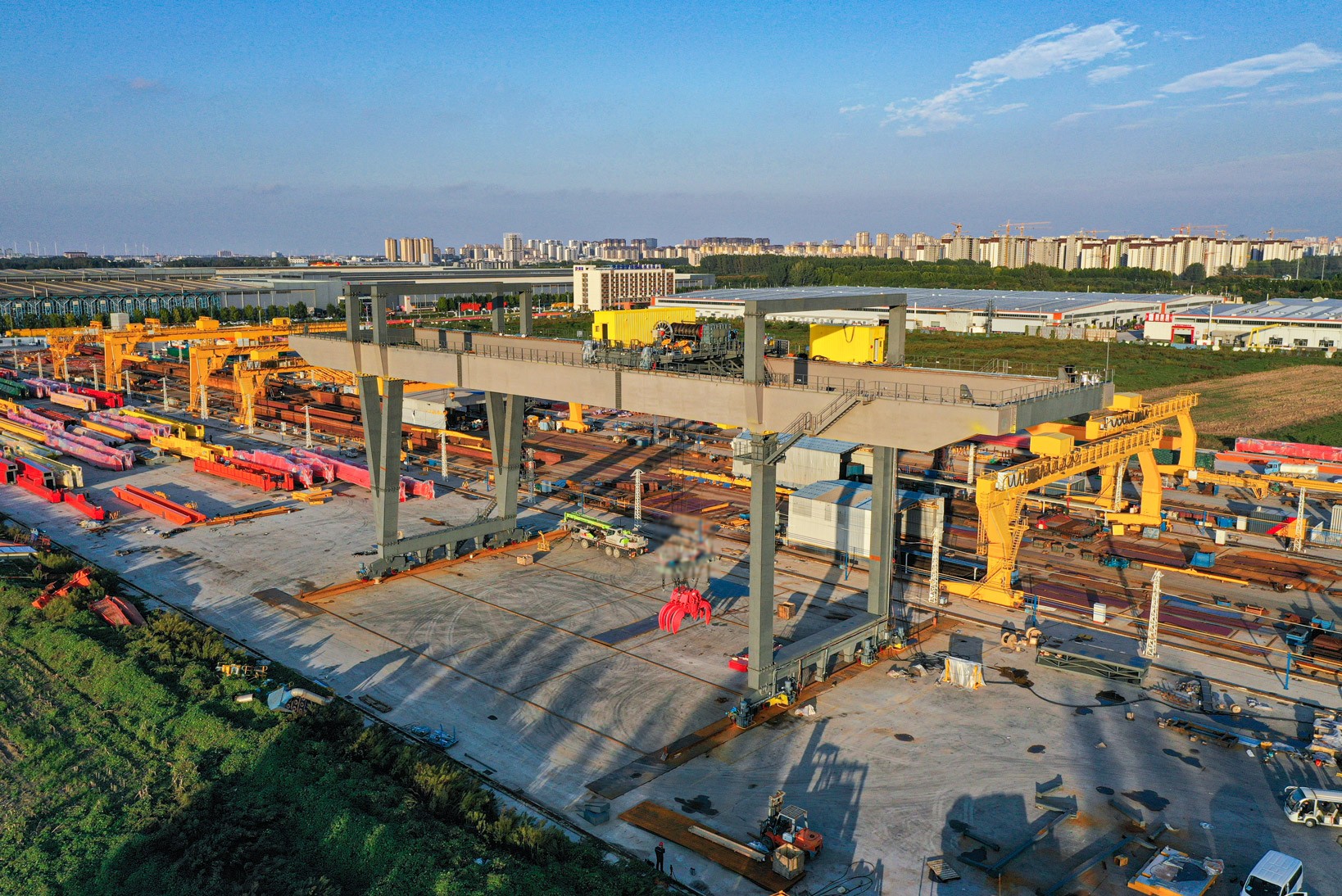 大块头”有“真功夫”！卫华智能门机即将远征墨西哥！