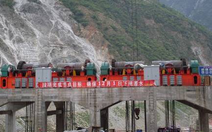 大渡河瀑布沟水电站